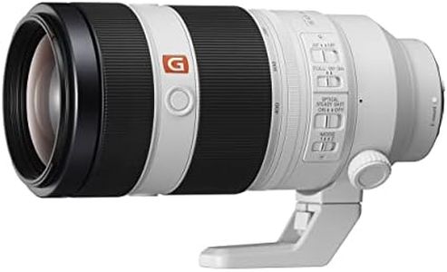 Sony FE 100-400 mm f/4.5-5.6 GM OSS | Full-Frame, Super Telephoto, Zoom Lens (SEL100400GM) Black