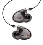 Westone Audio - Mach 20 Universal IEM Wired Earbuds - Dual Balanced Armature Driver Professional Musician in Ear Monitor Earphones with Linum® BAX™ T2 Cable