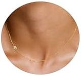 MIDEEO Initial Necklaces for Women,