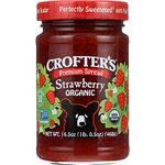 Crofters Fruit Spread - Organic - Premium - Strawberry - 16.5 oz - Pack of 6