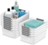 IRIS USA Small Plastic Storage Bask