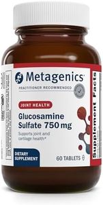 Metagenics Glucosamine Sulfate 750 mg - Joint Support, Mobility & Cartilage Supplement* - with VIT C - Support Joints* - Non-GMO & Gluten-Free - 60 Tablets