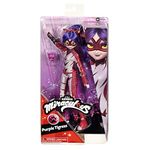 BANDAI Miraculous Ladybug And Cat Noir Toys Purple Tigress Fashion Doll | Articulated 26cm Purple Tigress Doll With Accessories And Miraculous Kwami | Purple Tigress Figurine Miraculous Dolls