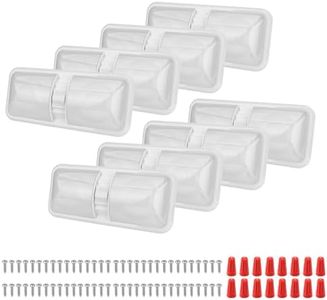 ULITECO RV Light Interior, RV Ceiling Light 12V, 4500K 1100LM RV Led Lights Fixtures,7W Camper Lights with Switch for RV Trailer Camper Boat Car (Natural White, 8PCS)