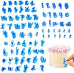 83 Pieces Alphabet Cake Stamp, Alph