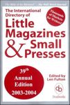 The International Directory of Little Magazines & Small Presses 39e