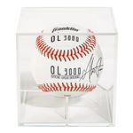 Franklin Sports Official Baseball Display Case - Plexiglass - Autograph Display - Fits Official Size Ball