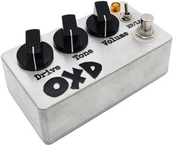 Hand-made Overdrive Pedal, Overdrive Guitar Pedal with Two Effects, Bright and Flat, True Bypass, DC 9V, Pedal for Electric Guitar