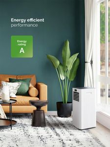 Meaco MeacoCool Pro 14,000 BTU Portable Air Conditioner – Wi-Fi, Low Noise, Window Kit