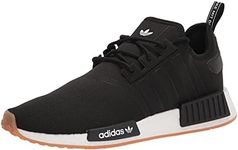 Adidas Originals Men's NMD_r1 Sneaker, Black/Black/Gum, 9 US