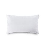 Wakefit Pillow Protector Waterproof | Terry Cotton | Pillow Inner Cover with Zip | 200 GSM | White-28x18 Inch | Set of 2