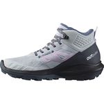 Salomon Women's Outpulse Mid GTX W Hiking Shoe, Arctic Ice, 8.5