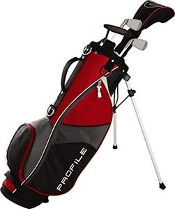 WILSON Golf Profile JGI Junior Complete Golf Set — Small, Red, Right Hand