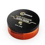 OMWAH Natural Hold Hair Pomade - Add Hair Strength and Volume - Long Lasting Hold and Shine - Flake Free Formula - Infused with Vitamins to Nourish Hair For Men and Women All Hair Styles (2oz).