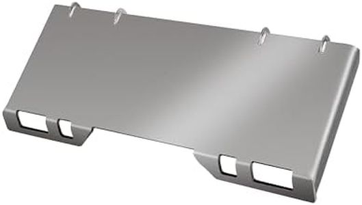 Universal 1/2 Inch Skid Steer Quick Attach Plate Compatible with Tractors and Loaders Heavy Duty Mounting Bracket for Skid Steer Attachments Durable Construction