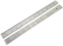 Darice 12-Inch Stainless Steel Ruler