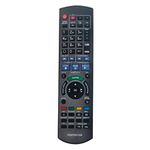 AULCMEET N2QAYB001058 Replacement Remote Control Compatible with Panasonic BLU-RAY Player 4K HDD DVD Recorder DMR-PWT550EB DMR-PWT655EB DMR-HWT150EB DMR-HWT250EB DMR-BWT850EB