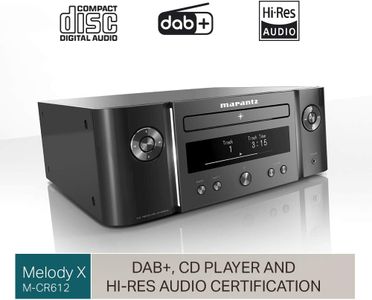 Marantz HiFi Amplifier – MCR612, Black Stereo Receiver