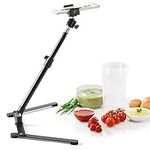 Hivexagon Overhead Photo Stand with Adjustable Phone Clamp, Table Top Cellphone Mount for Live Streaming, Online Teaching, Food Baking, Crafting, Drawing, Sketching Recording