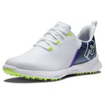 FootJoy Women's Fj Fuel Sport Golf Shoe, Navy White Green, 5 UK