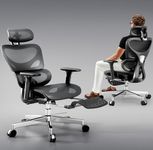 Huuger Mesh Office Chair with Footr