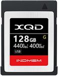 INDMEM XQD 128GB Memory Cards, 5X T