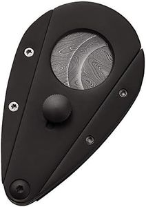 Xikar Xi3 Cigar Cutter, Phantom Damascus, 20-Year Anniversary Edition, Hand-Forged Stainless Damascus Steel Blades