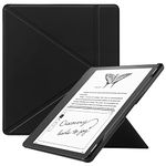 KuRoKo Slimshell Case for Kindle Scribe 10.2ââ‚¬Â 2022 Released, Origami Standing Lightweight PU Leather Stand Smart Cover with Pen Holder for Kindle Scribe 10.2 inch-Black