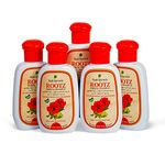 Rajah Ayurveda ROOTZ Shampoo 100ml (Pack of 5) – |Royal Ayurvedic Treatment for your Hair with Goodness of Hibiscus, Brahmi, Neem and Shirakakai| Paraben Free|