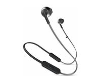 JBL Tune 205BT Wireless In-Ear Earbud Headphones with Bluetooth and Microphone ? Flat Tangle Cable ? Black