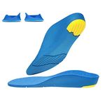 FonsBleaudy Kids Orthotic Cushioning Arch Support Shoe Insoles, Toddler Inserts for Flat feet, Plantar Fasciitis, Feet Heel Pain Relief (Small Kids 10.5-12.5)