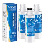 PUREPLUS ADQ747935 Replacement for LG LT1000P, Kenmore 9980, LT1000, LT1000PC, MDJ64844601, ADQ74793501, ADQ74793502, LMXS28626S, LMXS30796S, LMXC23796S, LFXS26973S Refrigerator Water Filter, 3Pack