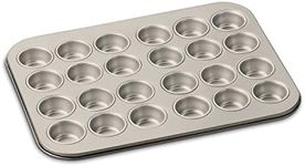 Cuisinart Chef's Classic Non-Stick 24-Cup Mini Muffin Pan-Bronze