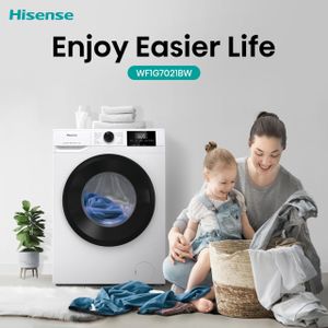 Hisense 12kg Front Load Washing Machine – Large Capacity