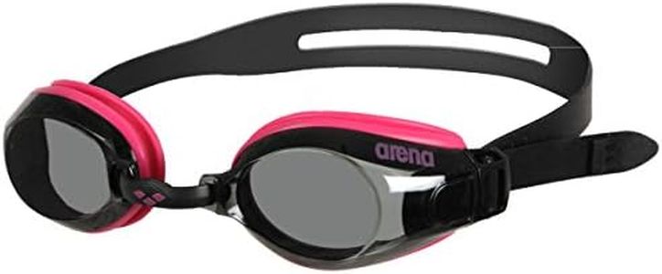 arena Zoom X-Fit Gafas de Natación Unisex para Adultos, Gafas para Piscina con Lentes Anchas, con Protección UV y Antiempañamiento, Puente Nasal Ajustable, Juntas de Silicona