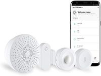 eco4life Smart Home Security Starter Kit Home Automation System, Hub|Motion Sensor | Temperature Sensor | Multi-Purpose Sensor, 24/7 Monitoring System no Contract Free for Home Office APP alerts