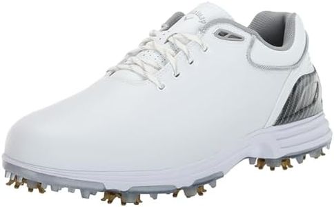 Callaway Men's Newport Golf Shoe, 10.5 Wide, White