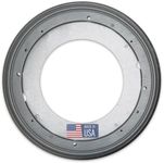 Lazy Susan Hardware, 23 cm (9 inch), 340 KG (750 lbs.) Load Capacity, Pack of 1 Steel Lazy Susan Turntable Ball Bearing, by Woodpeckers
