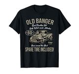 60th Birthday Vintage Old Banger 60 Years Old Men Gift Retro T-Shirt