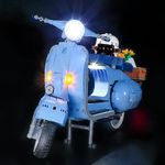 Bricklight Led Light kit for LEGO 10298 Icons Vespa 125 Scooter (No set included, Only Light Kit)