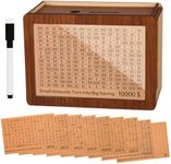 Kakeibo Wooden Money Saving Challen