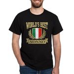 CafePress World's Best Nonno Dark T Shirt Men's Traditional Fit Dark Casual Tshirt Black