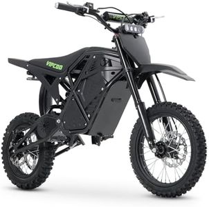 Jicyc Electric Motorcycle for Teens & Adults,Electric Dirt Bike, 3500W Mid-Mounted Motor 39MPH Top Speed,14"/12" Tire, 48V 23AH,Hydraulic Brakes,Off Road Electric Mountain Bike | Fit Age 13+