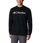 Columbia Men's Trek Crew, Black/CSC Branded Logo, X-Large