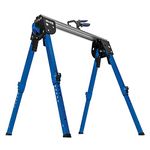 Kreg KWS500 Track Horse Tool - Use as Sawhorse, Work Support & Clamping Center - With Kreg Bench Clamp - Tools for Woodworking - Supports 2,200 Lb