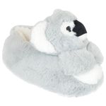 A2Z Ladies Cute 3D Animal Novelty Slippers Winter Plush Warm Boot Slippers - SLPR LDS AZ31969 Koala 5/6 UK