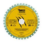 1 x SabreCut SCCSM185_38 185mm 38T x 30mm 25.4mm 20mm 16mm Bore Multi-Material Metal Wood Plastic Circular Saw Blade Compatible with Bosch Dewalt Makita Milwaukee and Many Others