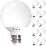 Sunco Lighting 10 Pack Vanity Globe