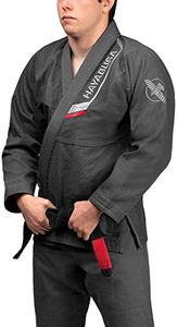 Hayabusa Ultra-Lightweight Pearlweave Jiu Jitsu Gi - Grey, A3
