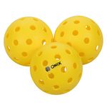 Pure 2 Outdoor Pickleballs (Yellow, 3 Pack)